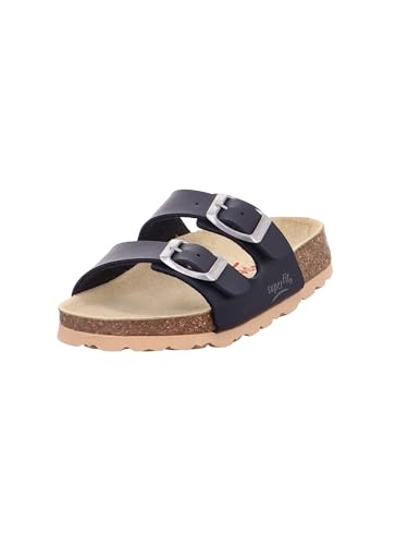Superfit Jungen Fussbettpantoffel Hausschuhe 0-800111 Pantoffeln