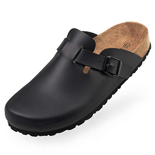 BOnova Wesel Bonoflor in Bonoflor schwarz 44: Hausschuhe mit Kork-Fußbett aus …