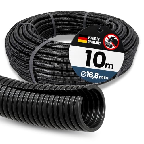 Kalitec 10m Wellrohr geschlitzt NW 17