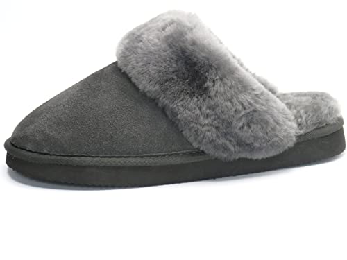 SUPER s6x Lammfell Hausschuhe slipper Damen Schaffell Pantoffel atmungsaktives …