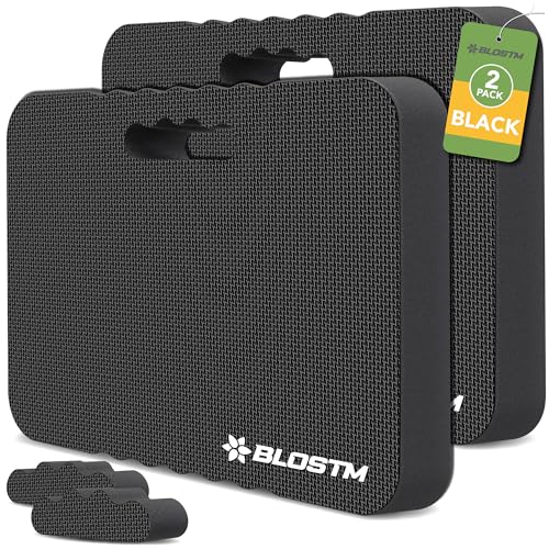 BLOSTM Set mit 2 Dicken Kniekissen Garten