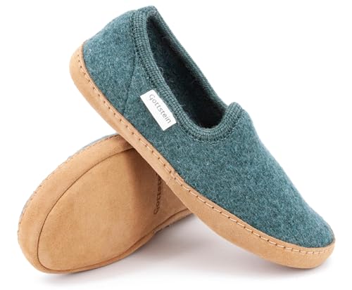 Gottstein Filzpantoffeln Alp-Comfort aus Mulesing-freier Schaf-Schurwolle mit …