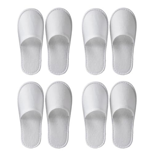 4 Paare Hotelslipper