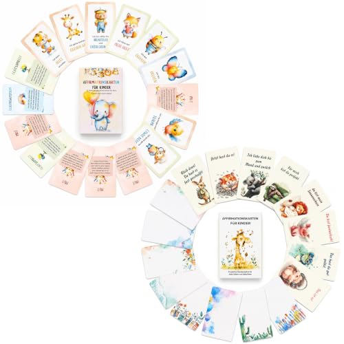 Affirmationskarten Kinder Set